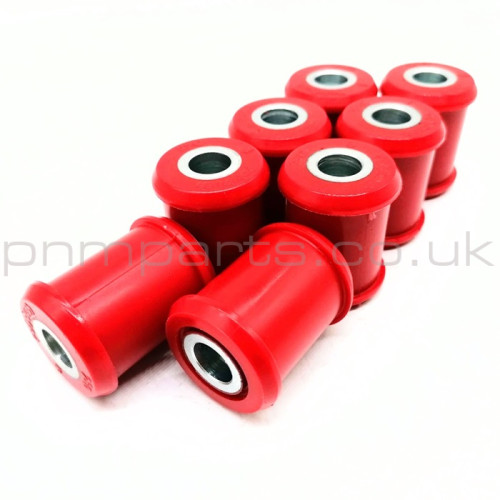 ESPRIT '81-04 RED POLYBUSH REAR LINKS KIT