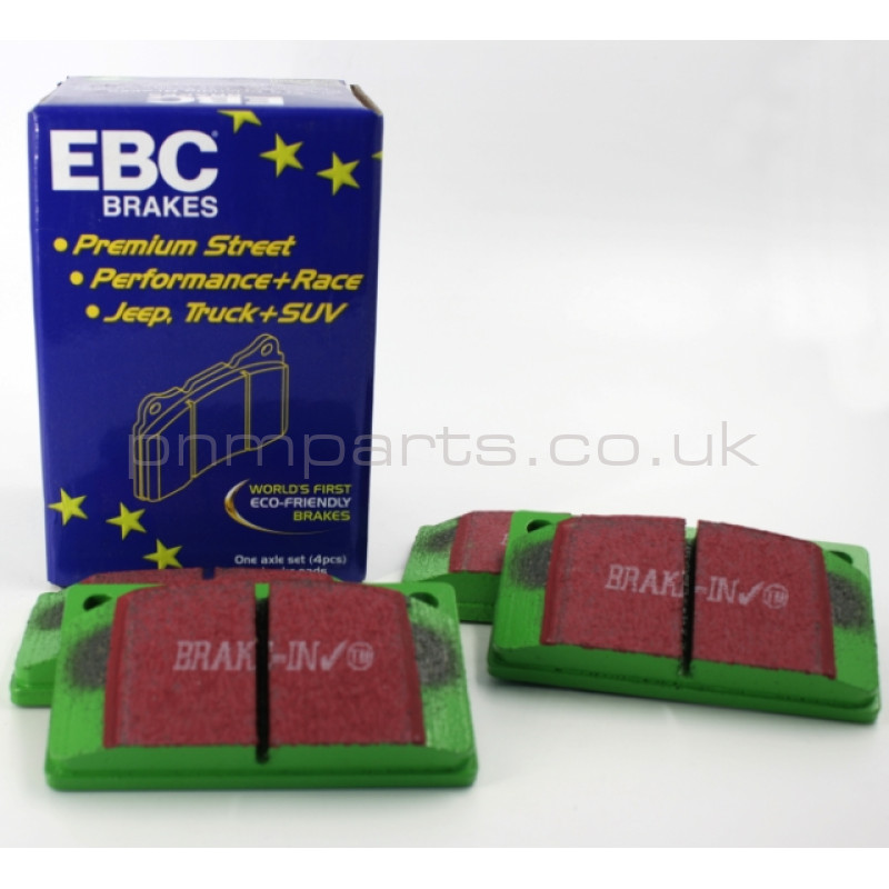 EBC DP21763 04-06 Chevrolet Cobalt 2.0 Supercharged Greenstuff Front Brake Pads
