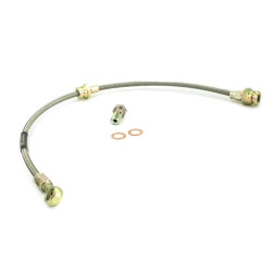ELAN M100 BRAIDED FRONT BRAKE HOSE (SINGLE)