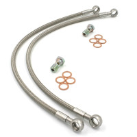 ESPRIT V8 TURBO OIL FEED STAINLESS STEEL (PAIR)