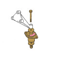 ESPRIT '81-98 ENGINE MOUNTING KIT LEFT HAND (PINK)