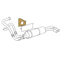 ESPRIT '84-87 C35 STAINLESS EXHAUST MOUNT BRACKET