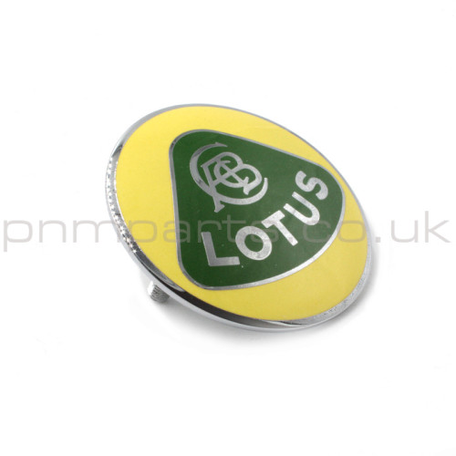 LOTUS CLASSIC GREEN & YELLOW NOSE BADGE