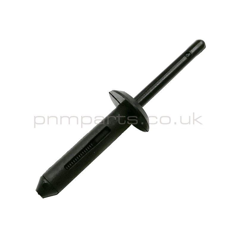 A082W6528F Lotus Black Plastic Pop RIvet