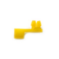 EXCEL DOOR LOCK ROD CLIP (YELLOW)