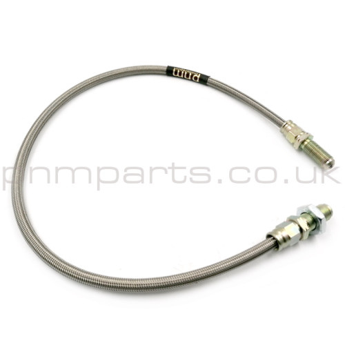 ESPRIT '94-04 (BREMBO CALIPER) REAR BRAIDED BRAKE HOSE