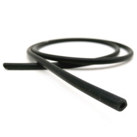 BLACK 3MM SILICONE VACUUM HOSE (PER METRE)