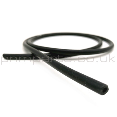 BLACK 3MM SILICONE VACUUM HOSE (PER METRE)