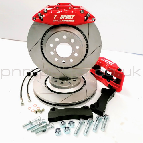 6 POT CALIPER 360mm ONE PIECE DISC FRONT BRAKE KIT