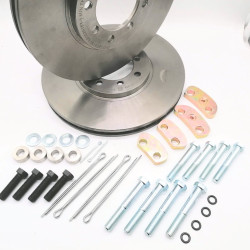 LOTUS SUNBEAM FRONT VENTED DISC KIT (STANDARD CALIPER)
