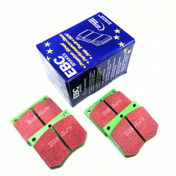 SUNBEAM FRONT BRAKE PADS EBC GREEN STANDARD CALIPER