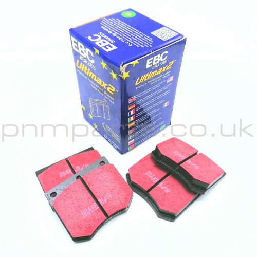 ELAN +2 FRONT BRAKE PADS EBC ULTIMAX (3/16 HOLE FOR LATE +2)