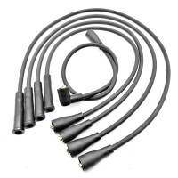 LOTUS 2.0 & 2.2 CARB BLACK 8MM IGNITION LEADS SET