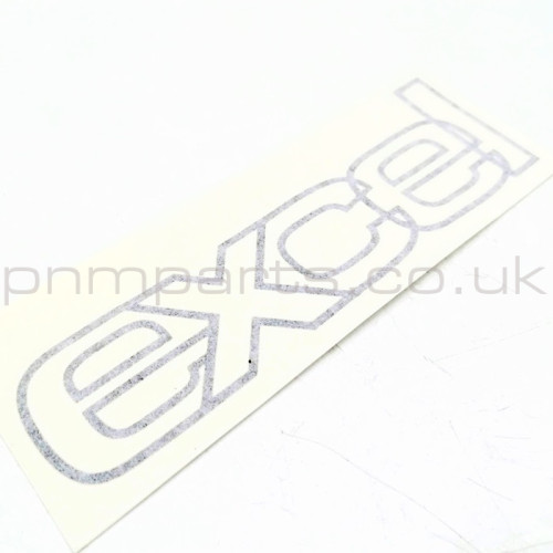 'EXCEL' DECAL * CHOOSE COLOUR IN OPTIONS *