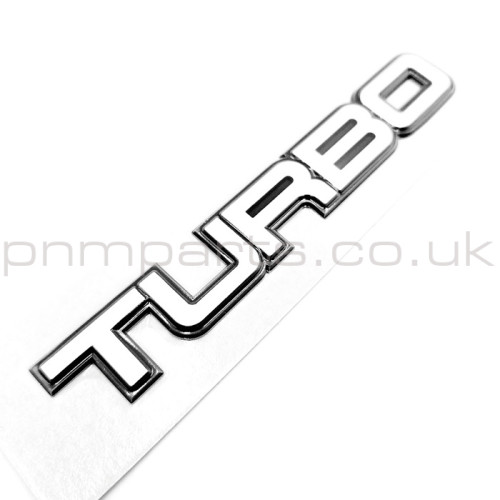 'TURBO' BADGE