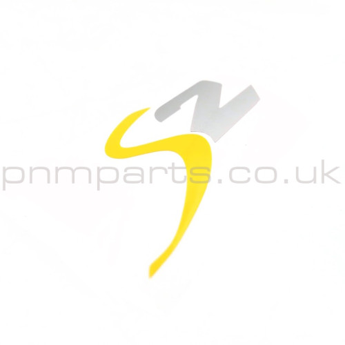 ELAN M100 'S2' REAR BOOT DECAL (YELLOW & SILVER)