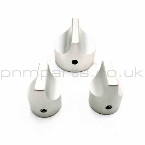ESPRIT NO A/C SILVER HEATER 3 KNOB SET (BLADE STYLE) ESPRIT NO A/C SILVER HEATER 3 KNOB SET (BLADE STYLE)